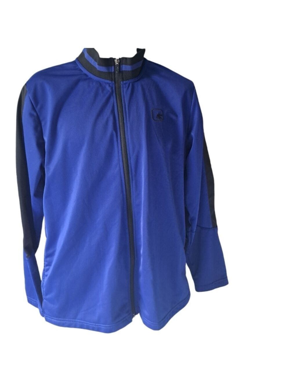 AND1 men's track jacket zip front casual long sleeve comfy sport lightweight M
